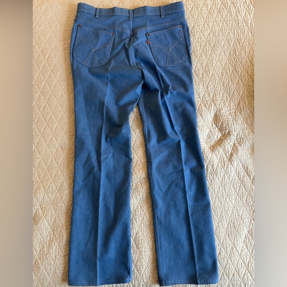 LEVI'S Orange Tab Vintage 70's Jeans WITH A SKOSH MORE COMFORT Size W40 L34 - Picture 9 of 9